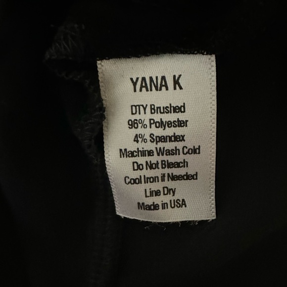 Yana K Tara Louis Top Long Sleeve Black One Size Fits All - Picture 5 of 5